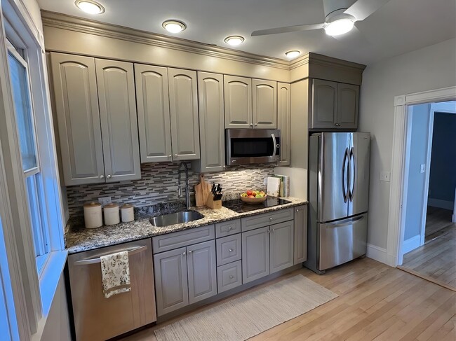 Kitchen - New Induction Cooktop - 12 Merrill St Unit 2