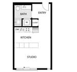 Finch floor plan Trailside NoDa
