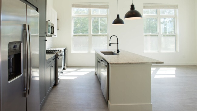 Kitchen with Stainless Steel Appliances
