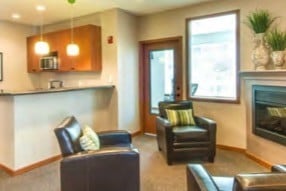 Living Room - Pacific Place Apartments