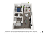 A1-P floor plan The Marek South