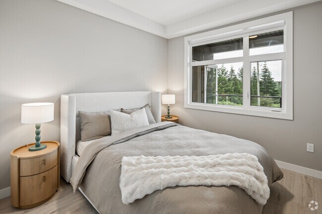 2BR, 2BA - 1,190SF - Bedroom