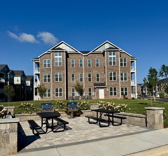 Resident Grilling Area - Seasons at Cane Creek