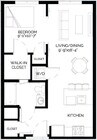 1-Q floor plan West of Chestnut