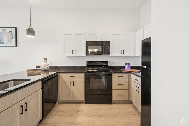 1BR, 1BA - 663SF - Kitchen