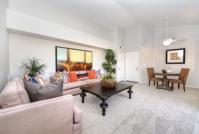 1 Bedroom-Plan B Living Room & Dining Room