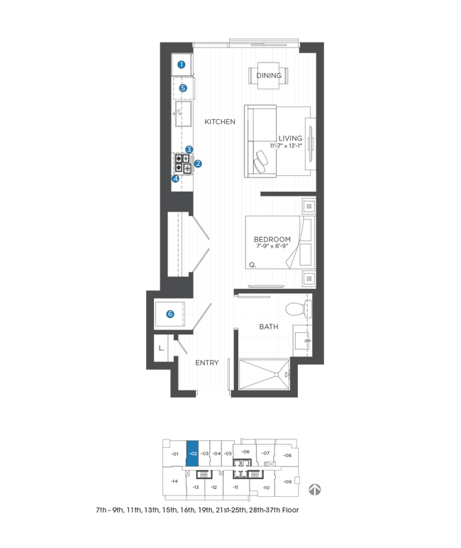 Photo - 300 W Hill St Unit 2804