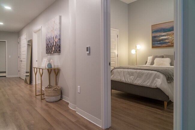 Hallway View Of Bedroom
