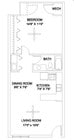 1BR/1BA