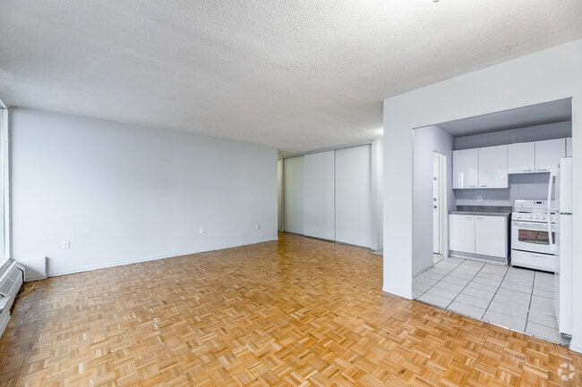 3BR, 1BA - 1,156SF - Living Room