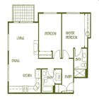 2BR/2BA
