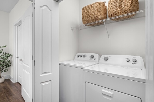 Full-sized Washer & Dryers in all apartments