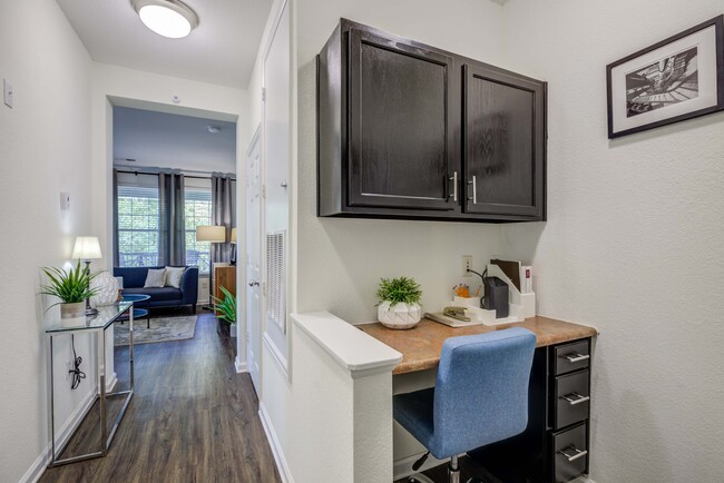 Built-In Desk Area in Kitchen or Alcove *
