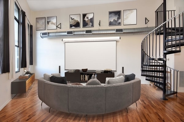 Living Area Reno - Trolley Lofts