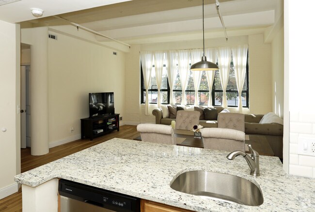 Apt 2 Interior - Living & Dining Area 2