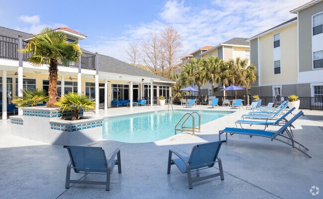 Pool Side View