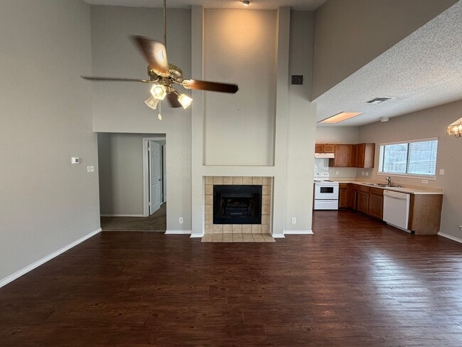 Photo - NICE 3 BR IN NEISD W/ WOOD VINYL COMPOSITION FLOORING*HIGH CEILINGS*FIREPLACE IN LIVING ROOM MAKE...