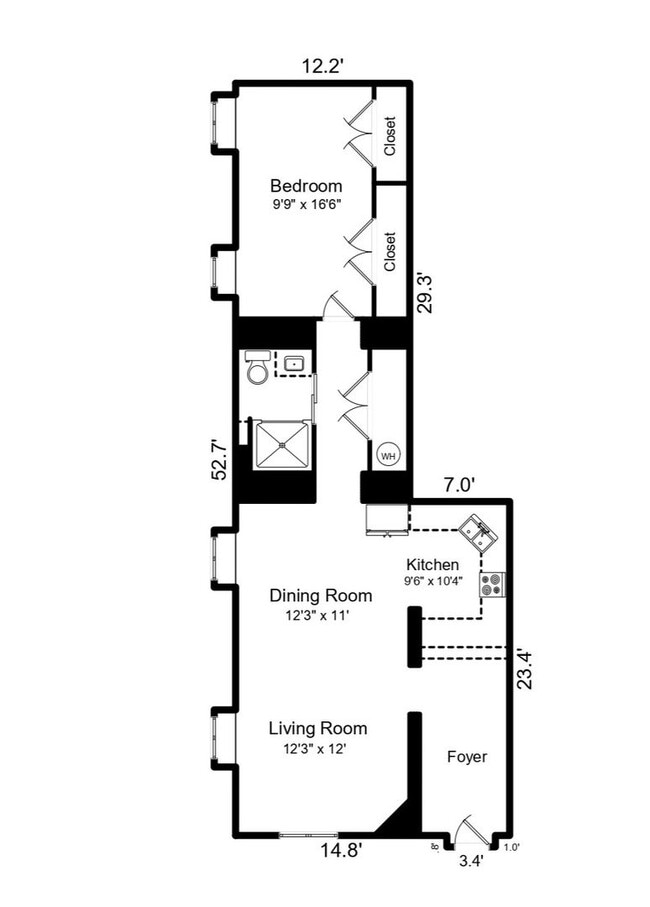 Photo - 1 Bedroom Condo in Uptown Unit 1