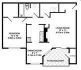 1BR/1BA