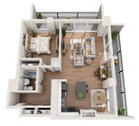 The Fannin floor plan Houston House