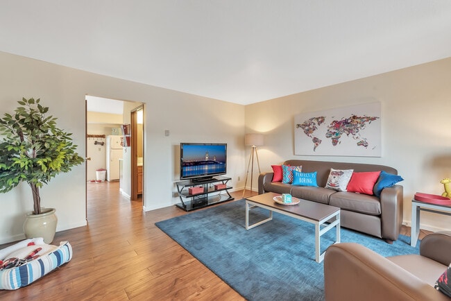 TRIO North Standard Living Room - TRIO Townhomes