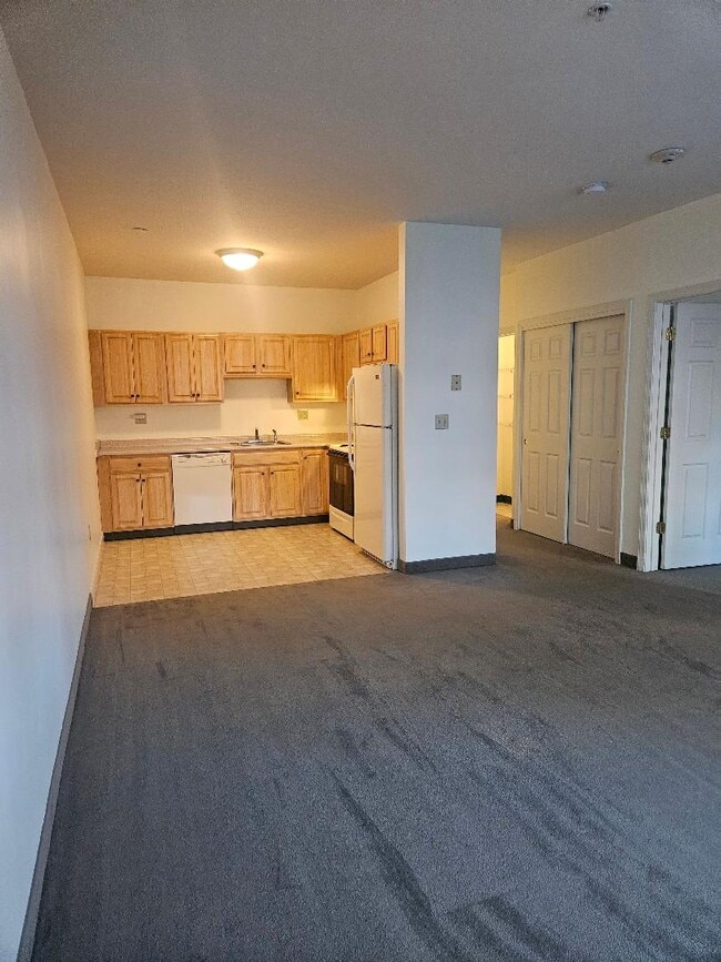 Kitchen and hallway - 486 Nashua St Unit 110