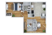 535 Sq. Ft.