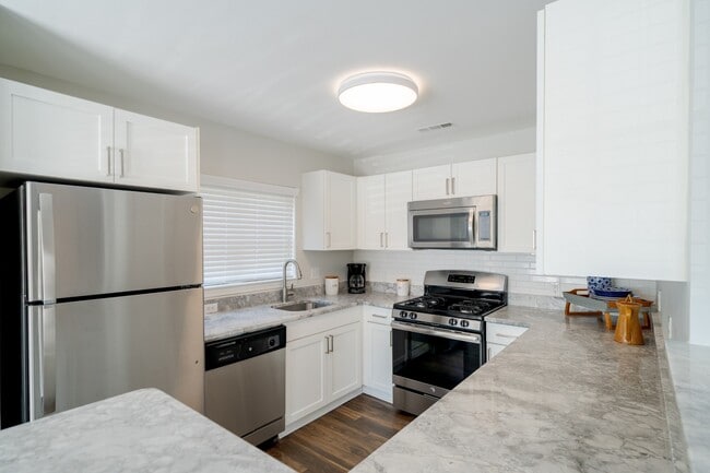 Modern Kitchen at The Residences at Stevens Pond in Saugus, MA 01906 - The Residences at Stevens Pond