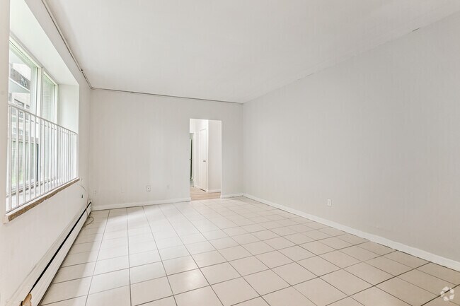 2BR, 1BA - Living Room - WELLINGTON APARTMENTS