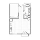 Studio A1 Floor Plan