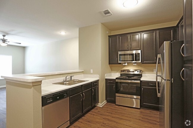 1HAB, 1BA - 710 ft² - COCINA