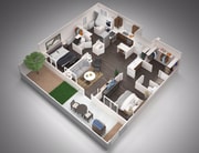 VHC 2 Bed 2 Bath side.png
