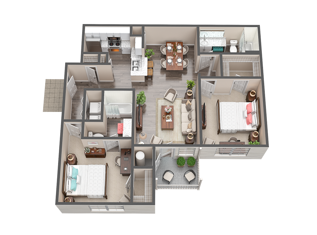 Floor Plan - B2A