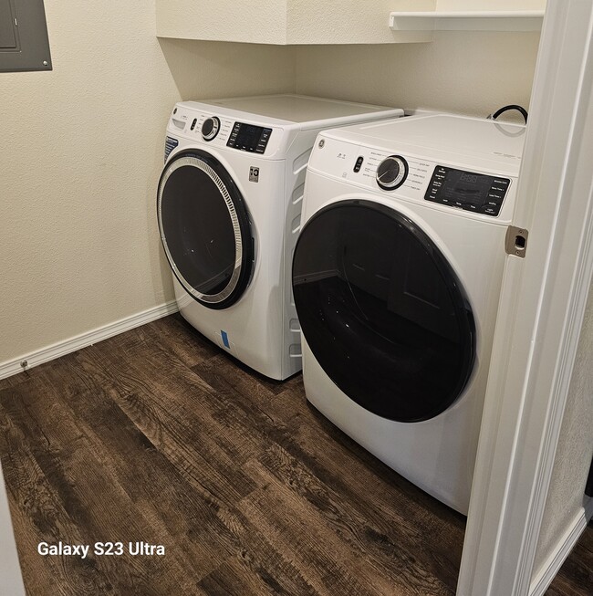 washer and dryer
