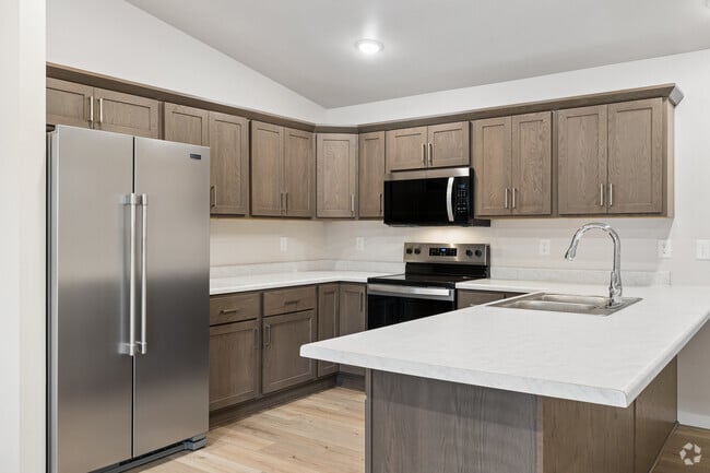 2BR, 2BA - 1,166SF - Kitchen