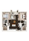 B3 floor plan Ascend at 720