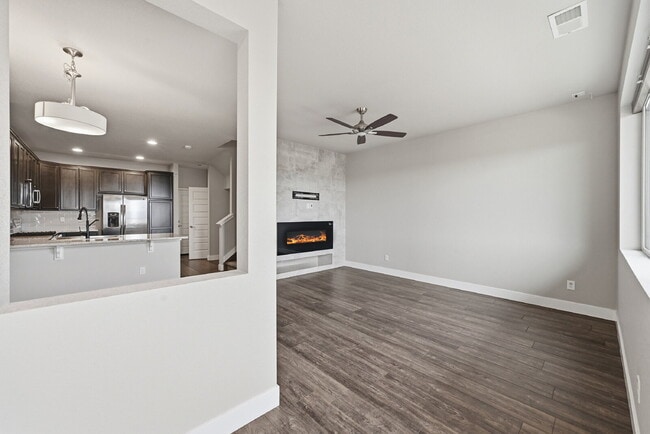 Photo - $2,695.45 3-bed, 2.5-bath townhome with a washer and dryer.
