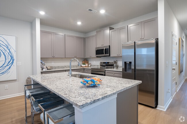 3 habitaciones, 2 baños - 1378 pies cuadrados - Isabella - Cocina - The Collection Tate Bend