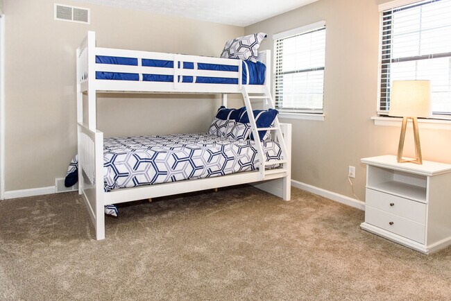 Generous-size second bedroom/office