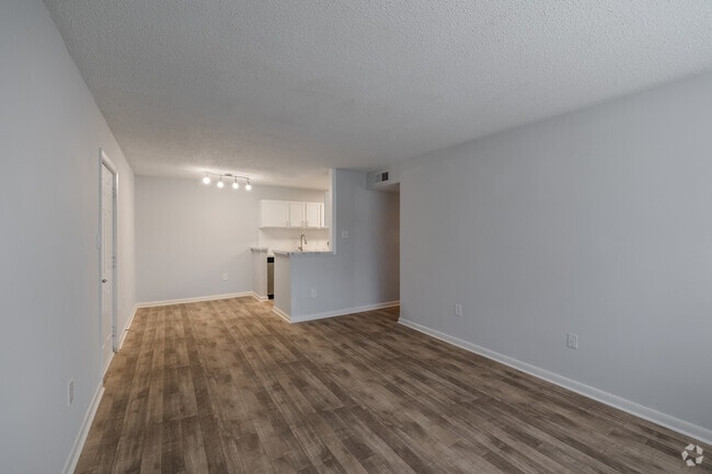2BR - Living Room and Kitchen