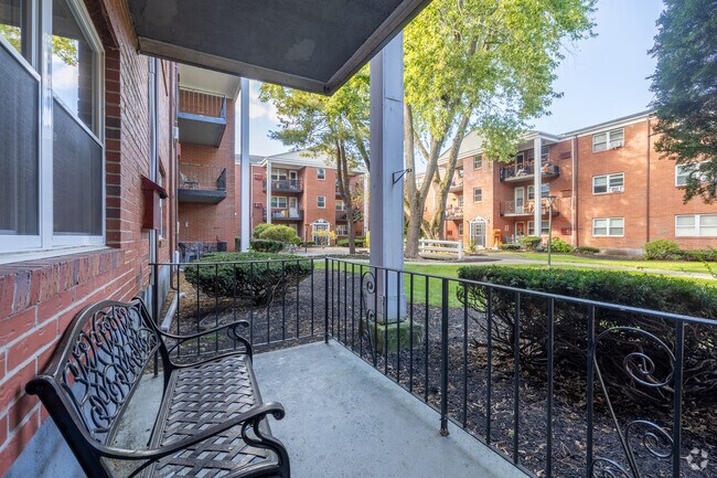 1BR, 1BA - Balcony - Gaslight Village Apartments