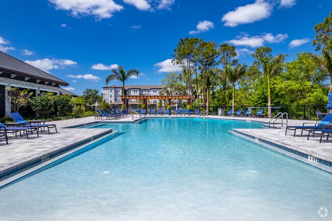 Salt Water Beach Entry Pool - The Oasis at Manatee River