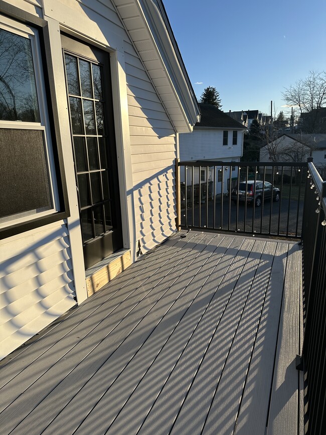Deck Off Bedroom #1 - 34 Morse St Unit #2