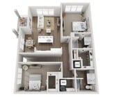 Floor Plan 2C | Seasons at Grafton | Apartments in Grafton, WI