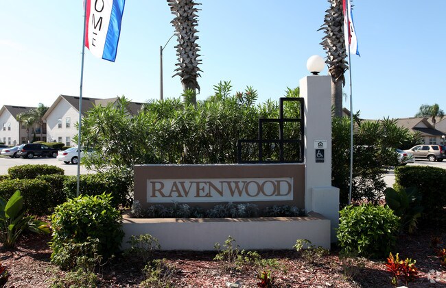 Entry Signage - Ravenwood Apartments