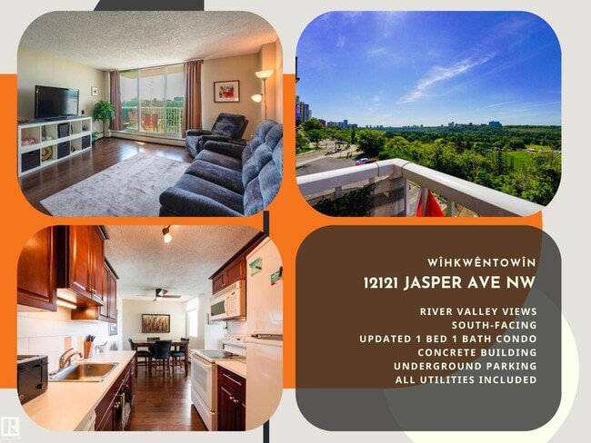 Building Photo - 12121 Jasper Av NW Unit 1 Bed, 1 Bath with River Valley Views