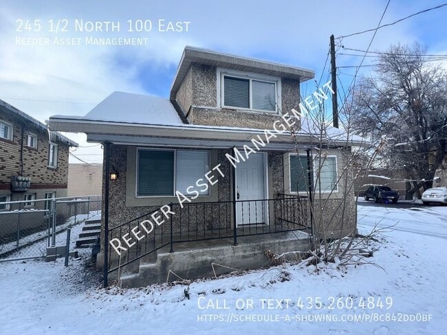 245 1/2 North 100 East- - 245 1/2 North 100 East- House