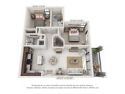 Granada floor plan Solle Davie Luxury Apartments