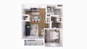 Moore's Edge 1C - 650 square feet