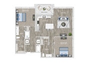 B4 floor plan Selene at Sayebrook